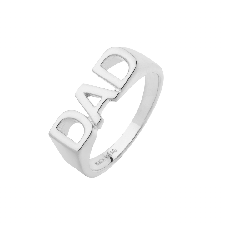 Dad Ring Silver in the group Rings / Silver Rings at SCANDINAVIAN JEWELRY DESIGN (500347)