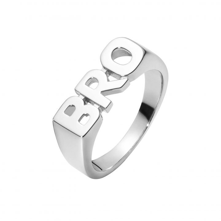 BRO Ring Silver in the group Rings / Silver Rings at SCANDINAVIAN JEWELRY DESIGN (500463AG)