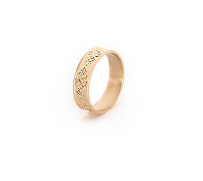 Upplandsringen S Gold in the group Rings / Gold Rings at SCANDINAVIAN JEWELRY DESIGN (560023180)