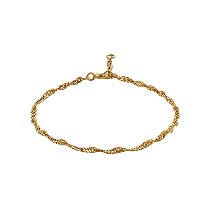 Sigrid Bracelets (Gold) in the group Bracelets / Gold Bracelets at SCANDINAVIAN JEWELRY DESIGN (8537a)