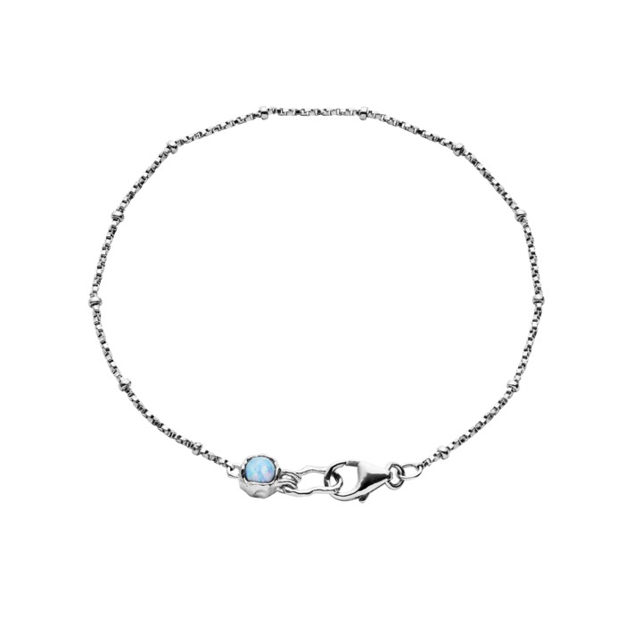 Torenia Bracelets (silver) in the group Bracelets / Silver Bracelets at SCANDINAVIAN JEWELRY DESIGN (8548c)