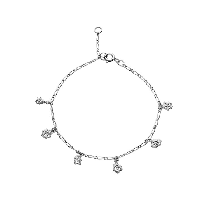 Adina Bracelets (silver) in the group Bracelets / Silver Bracelets at SCANDINAVIAN JEWELRY DESIGN (8558c)
