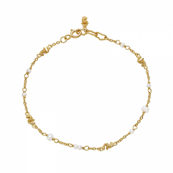 Mero Bracelets Gold in the group Bracelets / Gold Bracelets at SCANDINAVIAN JEWELRY DESIGN (8581a)