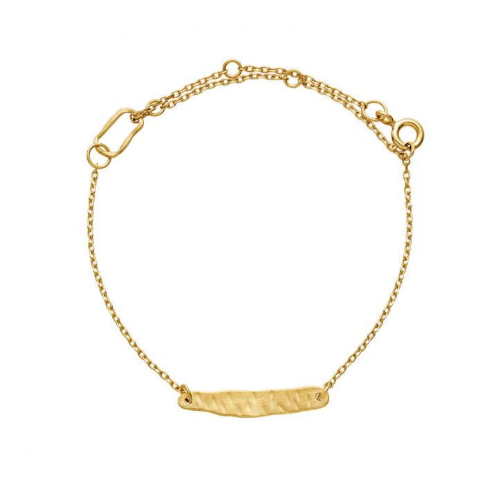 Albi Bracelets Gold in the group Bracelets / Gold Bracelets at SCANDINAVIAN JEWELRY DESIGN (8599a)