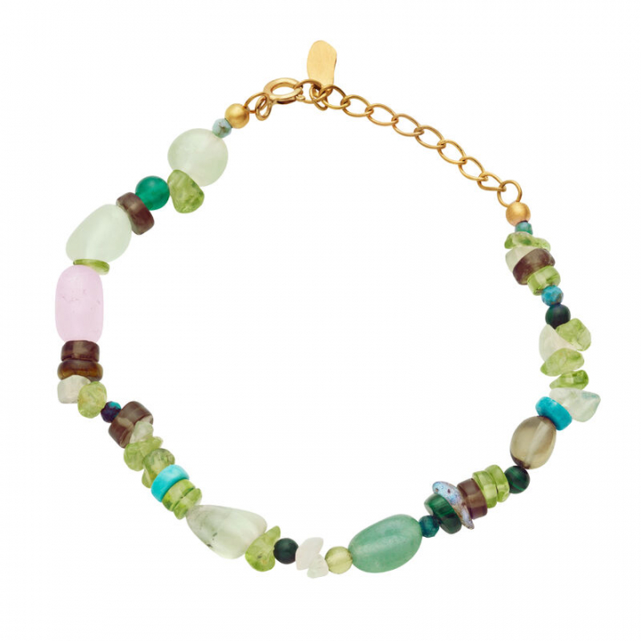 Claya Element Bracelets Gold in the group Bracelets / Gold Bracelets at SCANDINAVIAN JEWELRY DESIGN (8607A)