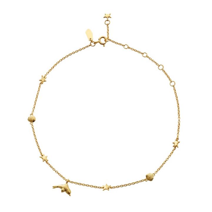 LILO Anklet Gold in the group Accessories / Anklet at SCANDINAVIAN JEWELRY DESIGN (8627A)