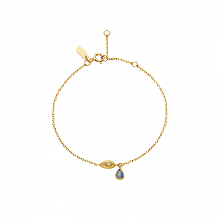 Cosette Bracelet Gold in the group Bracelets / Gold Bracelets at SCANDINAVIAN JEWELRY DESIGN (8688A)