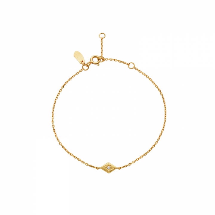 Solo Bracelet Gold in the group Bracelets / Gold Bracelets at SCANDINAVIAN JEWELRY DESIGN (8690A)