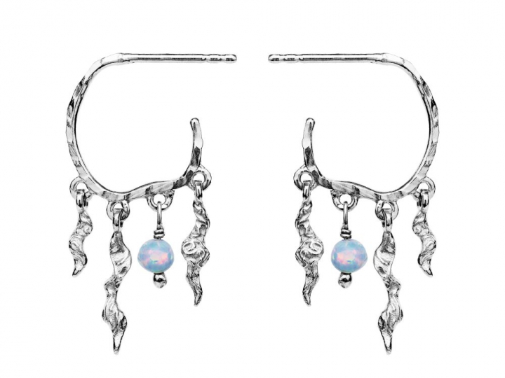 Bayou Earring Silver in the group Earrings / Silver Earrings at SCANDINAVIAN JEWELRY DESIGN (9664C)