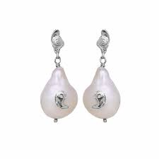 Lucia Earring Silver in the group Earrings / Silver Earrings at SCANDINAVIAN JEWELRY DESIGN (9709C)