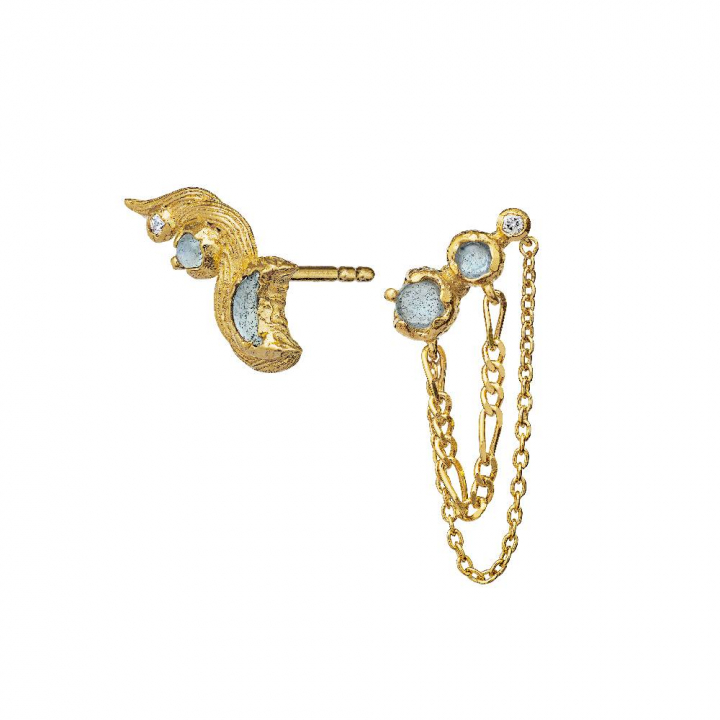 Larissa Earring (Gold) in the group Earrings / Gold Earrings at SCANDINAVIAN JEWELRY DESIGN (9734a)