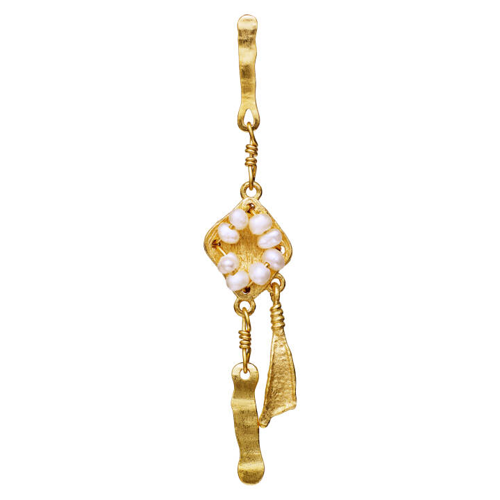 Ansa Earring Gold in the group Earrings / Gold Earrings at SCANDINAVIAN JEWELRY DESIGN (9780a)