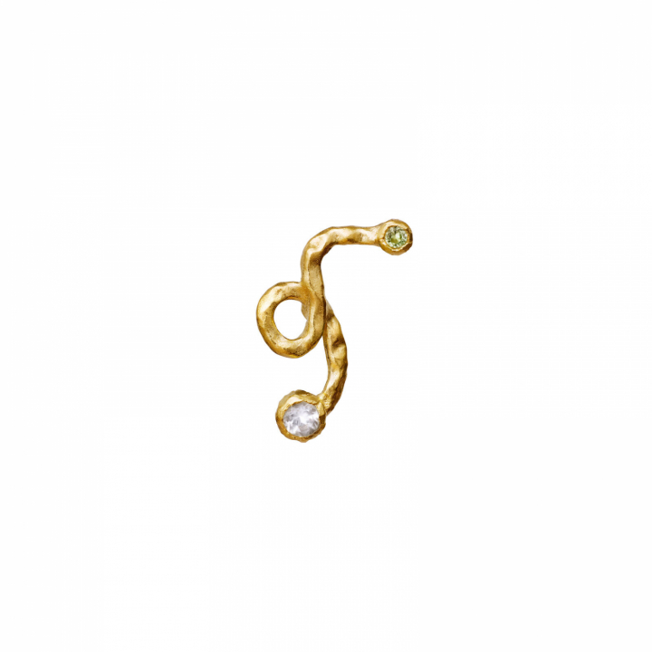 Pleiades Earring Gold in the group Earrings / Gold Earrings at SCANDINAVIAN JEWELRY DESIGN (9795a)
