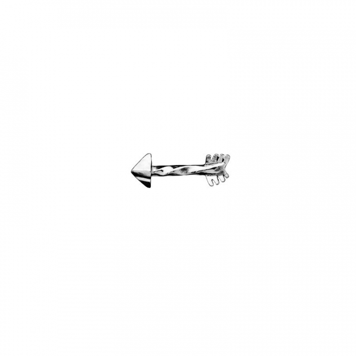 Sagitta Single Earstick Silver in the group Earrings / Silver Earrings at SCANDINAVIAN JEWELRY DESIGN (9837C)