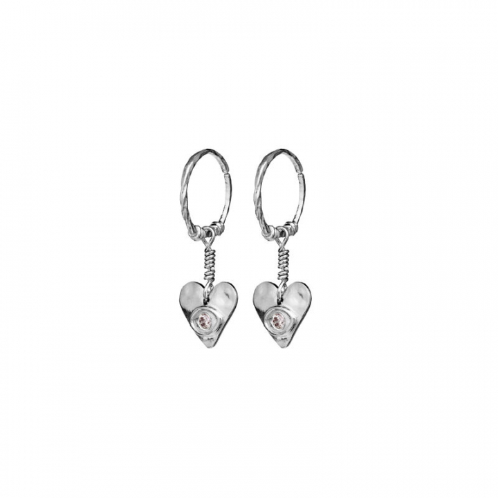 Hestia Earring Silver in the group Earrings / Silver Earrings at SCANDINAVIAN JEWELRY DESIGN (9848C)