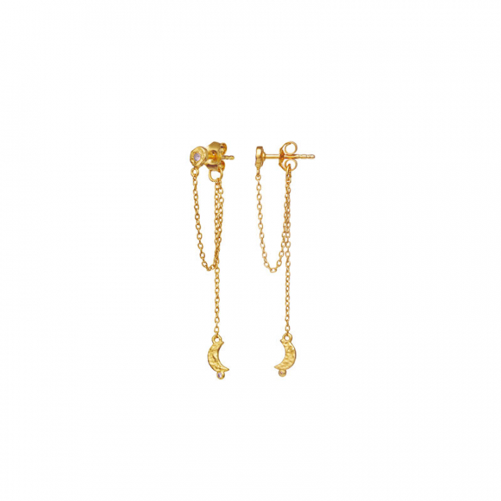 Estella Earring Gold in the group Earrings / Gold Earrings at SCANDINAVIAN JEWELRY DESIGN (9869A)