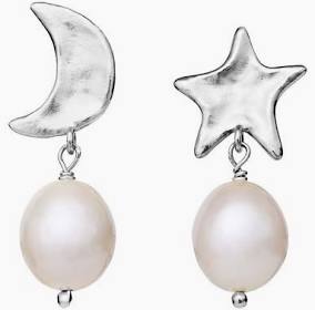 Gabrielle earrings in the group Earrings / Pearl Earrings at SCANDINAVIAN JEWELRY DESIGN (9942C)