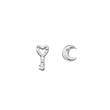 Menaali Earrings silver in the group Earrings / Silver Earrings at SCANDINAVIAN JEWELRY DESIGN (9946C)