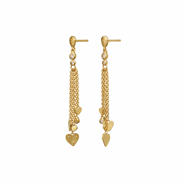 Lolly Earrings Gold in the group Earrings / Gold Earrings at SCANDINAVIAN JEWELRY DESIGN (9960A)