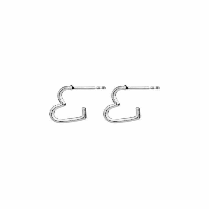 Laia Petite Earrings Silver in the group Earrings / Gold Earrings at SCANDINAVIAN JEWELRY DESIGN (9963C)