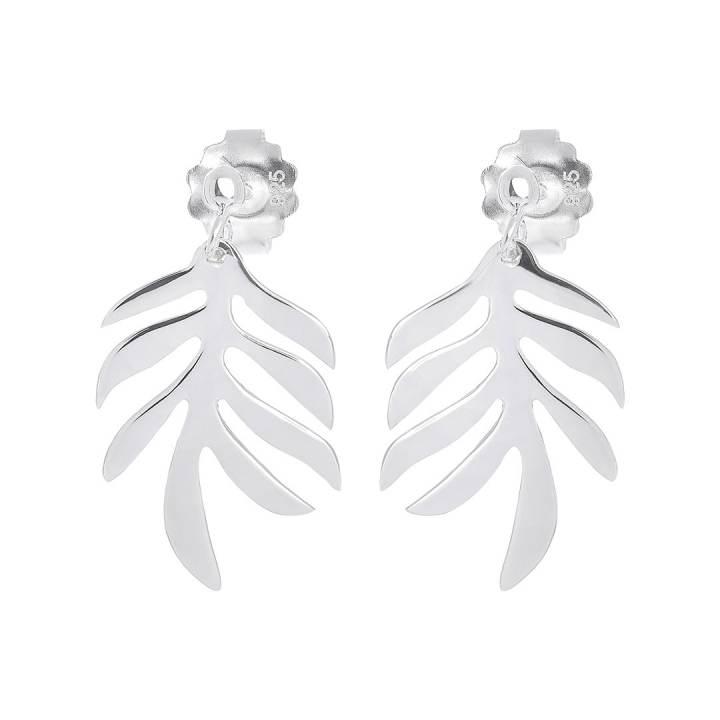 Autumn Leaf Studs  in the group Earrings / Silver Earrings at SCANDINAVIAN JEWELRY DESIGN (ALF-E1M000-S)