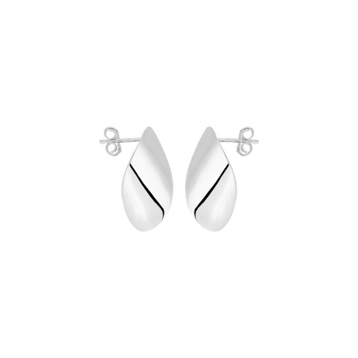 Aqua small Earring silver in the group Earrings / Silver Earrings at SCANDINAVIAN JEWELRY DESIGN (AQA-E1S000-S)