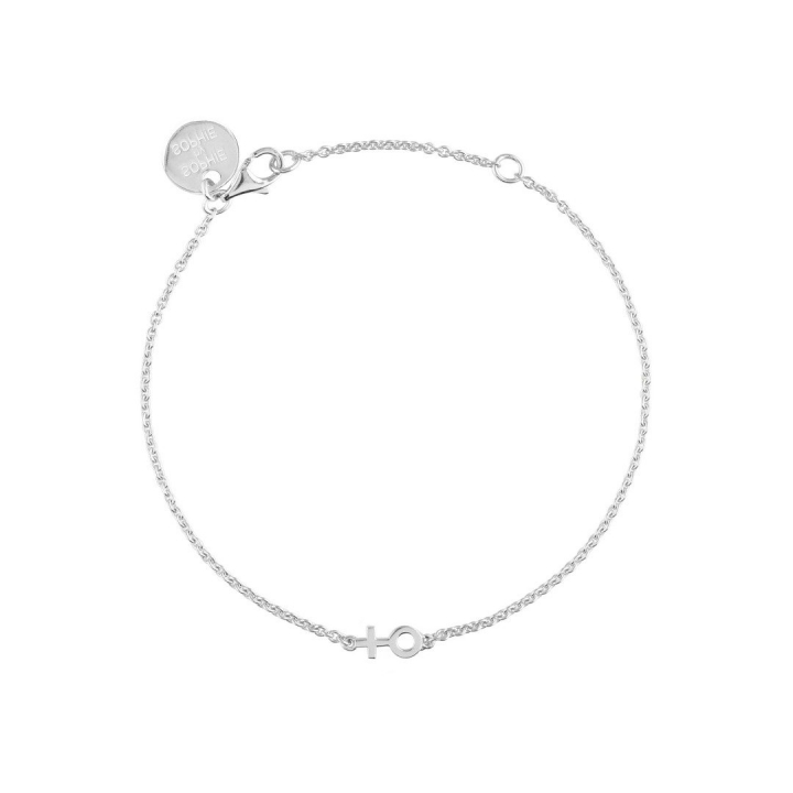 Woman symbol bracelet (silver) in the group Bracelets / Silver Bracelets at SCANDINAVIAN JEWELRY DESIGN (B2084RHS0-OS)
