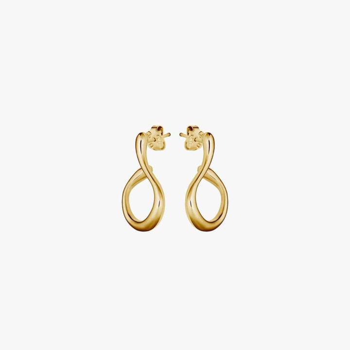 Breeze small Earring Gold in the group Earrings / Gold Earrings at SCANDINAVIAN JEWELRY DESIGN (BEE-E2S000-G)