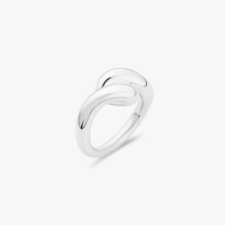 Breeze ring silver in the group Rings / Silver Rings at SCANDINAVIAN JEWELRY DESIGN (BEE-R2M-S)