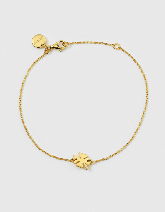 Bring Me Luck Bracelet Gold in the group Bracelets / Gold Bracelets at SCANDINAVIAN JEWELRY DESIGN (BG1118)