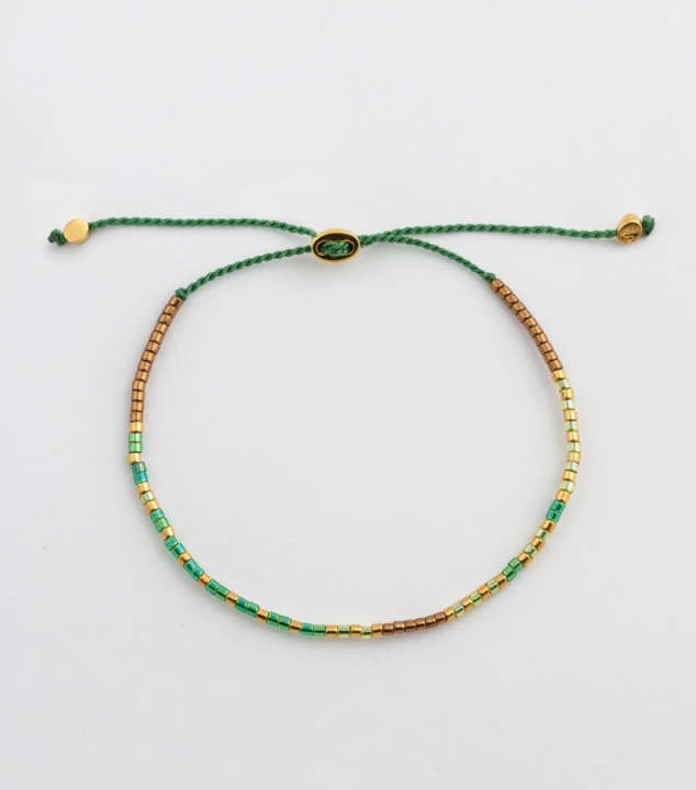 Code Bracelet Gold in the group Bracelets / Gold Bracelets at SCANDINAVIAN JEWELRY DESIGN (BG1146GV)