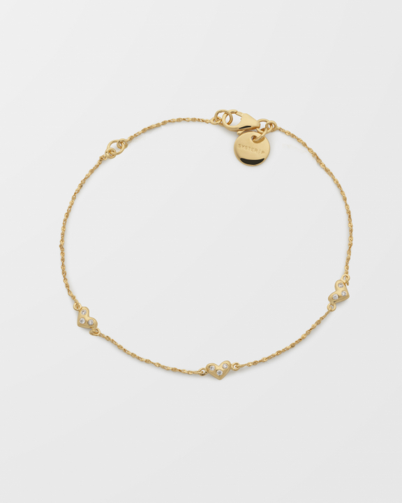 Forever Bracelets Gold in the group Bracelets / Gold Bracelets at SCANDINAVIAN JEWELRY DESIGN (BG1266)