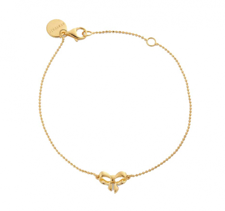 Rosie Mini Bracelet Gold in the group Bracelets / Gold Bracelets at SCANDINAVIAN JEWELRY DESIGN (BG1270)