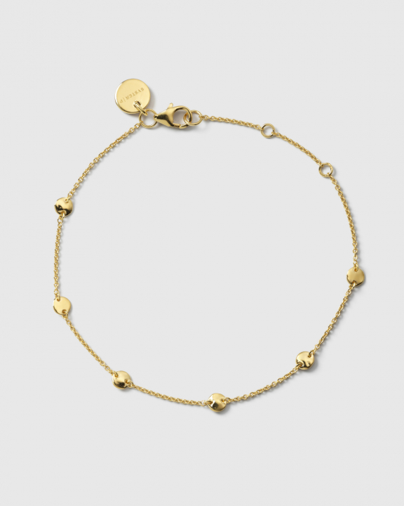 Solea Bracelet Gold in the group Bracelets / Gold Bracelets at SCANDINAVIAN JEWELRY DESIGN (BG1289)