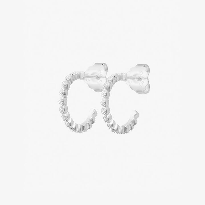 Bliss hoops in the group Earrings at SCANDINAVIAN JEWELRY DESIGN (BLS-E3M000-S)