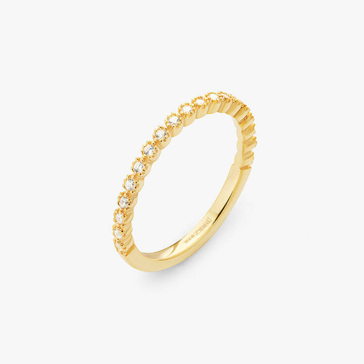 Bliss ring Gold in the group Rings / Gold Rings at SCANDINAVIAN JEWELRY DESIGN (BLS-R2S-G)