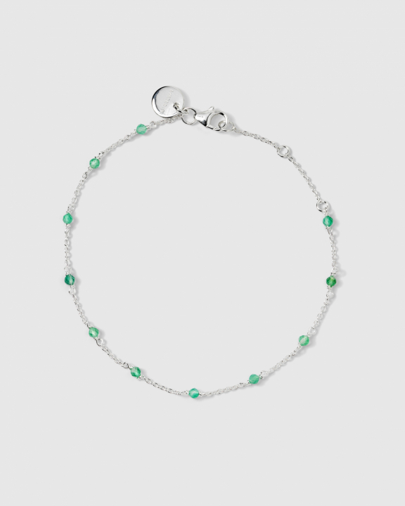Santa Monica Bracelet Silver in the group Bracelets / Silver Bracelets at SCANDINAVIAN JEWELRY DESIGN (BS1253GO)