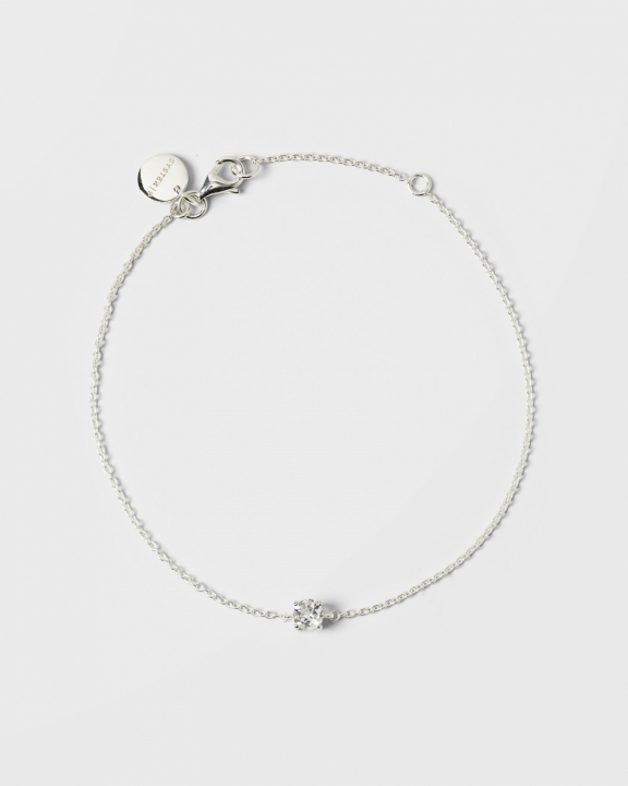 Minimalistica Solo Nova Bracelet Silver in the group Bracelets / Silver Bracelets at SCANDINAVIAN JEWELRY DESIGN (BS1261)