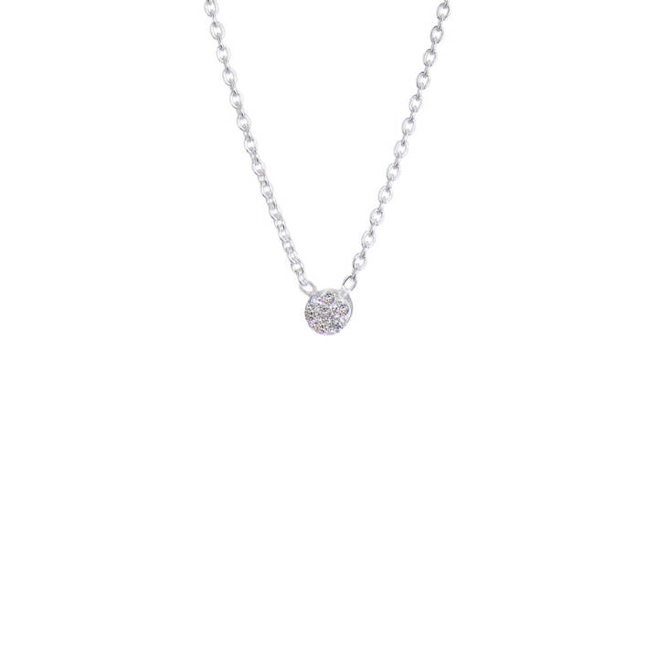 Diamond Sky single Necklaces silver in the group Necklaces / Diamond Necklaces at SCANDINAVIAN JEWELRY DESIGN (DSY-N1M421-S)