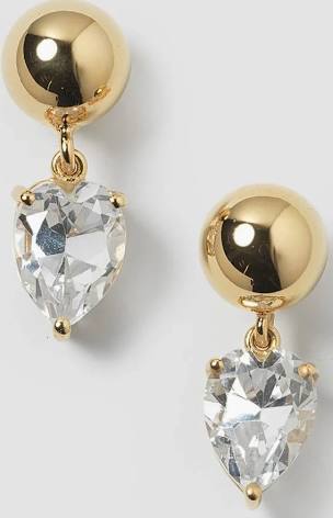 Katie Earrings Gold in the group Earrings / Gold Earrings at SCANDINAVIAN JEWELRY DESIGN (EG1290)
