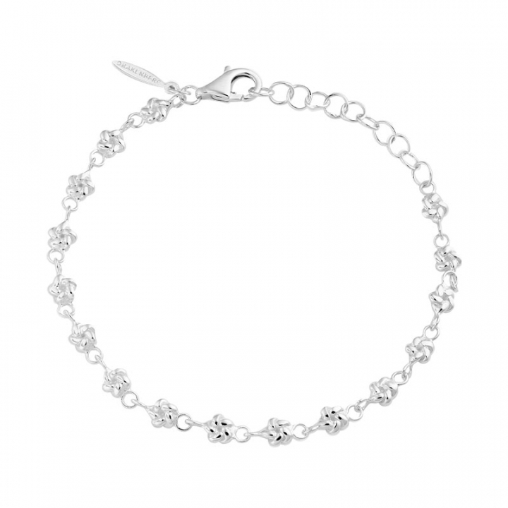 Empower drop chain bracelet in the group Bracelets / Silver Bracelets at SCANDINAVIAN JEWELRY DESIGN (EPR-B2S200-S)