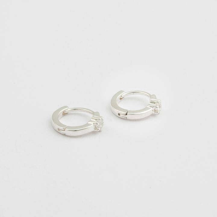Mini Princess Hoops Silver in the group Earrings at SCANDINAVIAN JEWELRY DESIGN (ES1157)