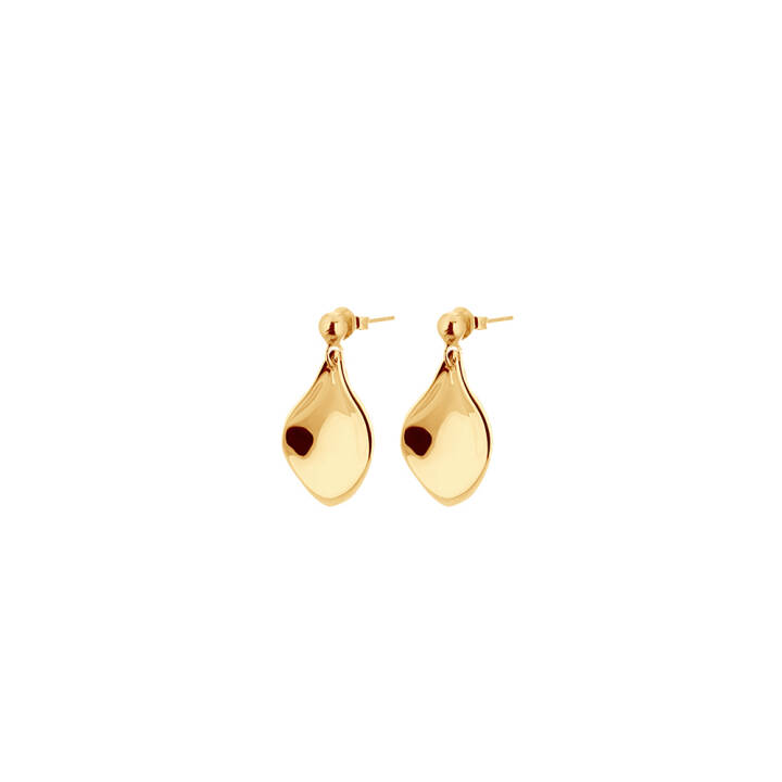 Gaias Grace Earring Gold in the group Earrings / Gold Earrings at SCANDINAVIAN JEWELRY DESIGN (GCE-E1S000-G)