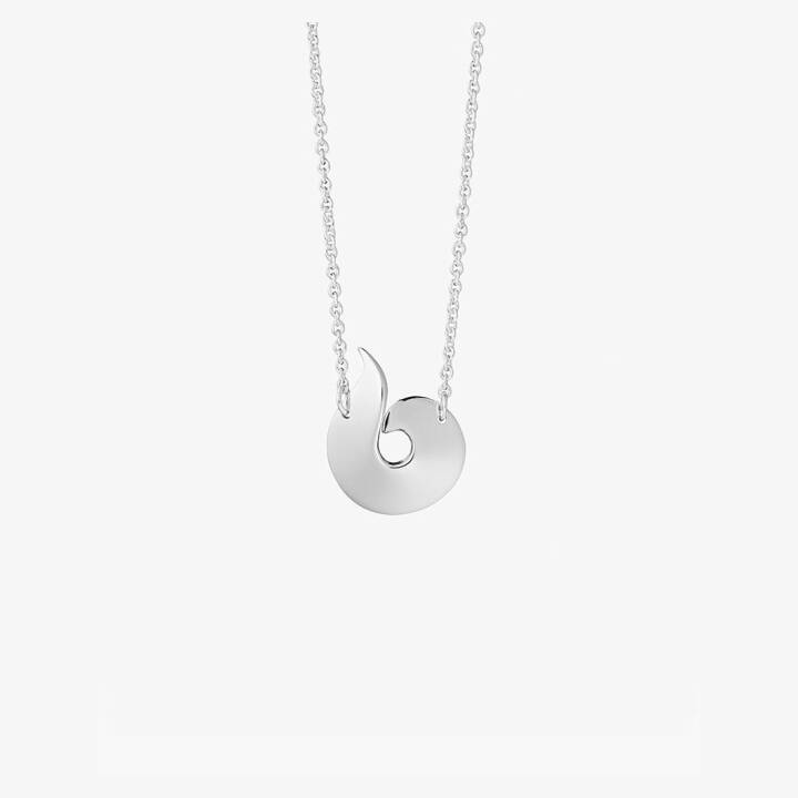 La Vie small Necklaces silver in the group Necklaces at SCANDINAVIAN JEWELRY DESIGN (LAE-N1S451-S)