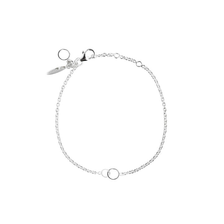 Les Amis drop Bracelets silver in the group Bracelets / Silver Bracelets at SCANDINAVIAN JEWELRY DESIGN (LAS-B10182-S)