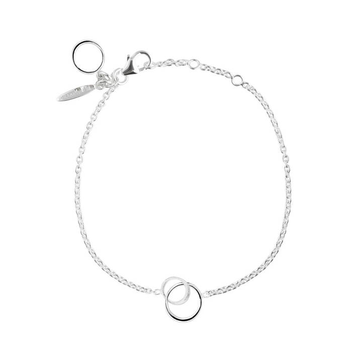 Les Amis small single Bracelets silver in the group Bracelets / Silver Bracelets at SCANDINAVIAN JEWELRY DESIGN (LAS-B1S182-S)