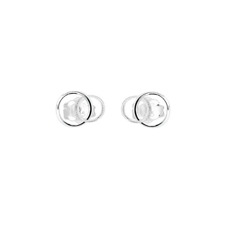Les Amis drop Earring silver in the group Earrings / Silver Earrings at SCANDINAVIAN JEWELRY DESIGN (LAS-E10000-S)