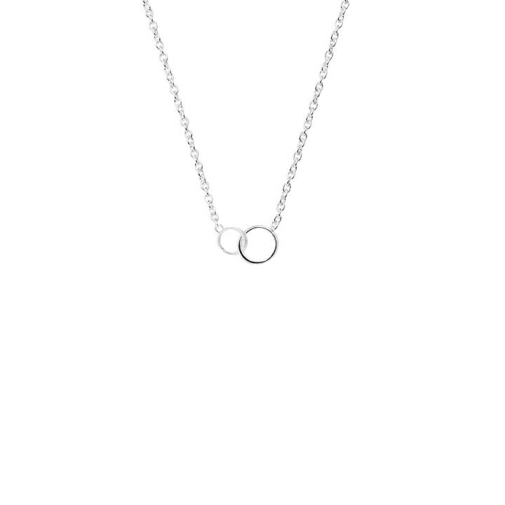 Les Amis drop Necklaces silver in the group Necklaces / Silver Necklaces at SCANDINAVIAN JEWELRY DESIGN (LAS-N10450-S)