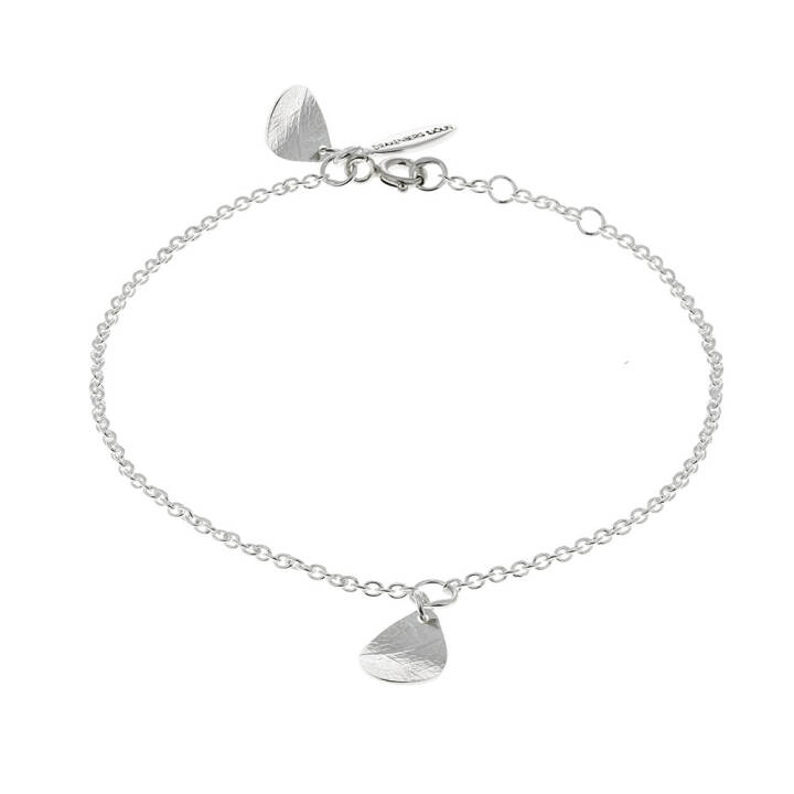 Leaf drop Bracelets silver in the group Bracelets / Silver Bracelets at SCANDINAVIAN JEWELRY DESIGN (LEF-B10185-S)