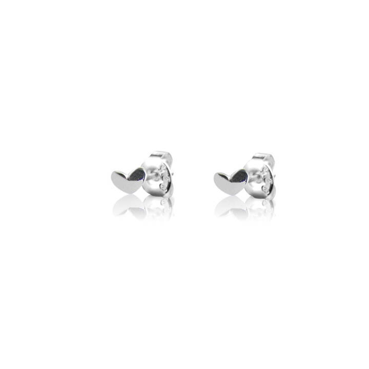 Loving Heart drop Earring silver in the group Earrings / Silver Earrings at SCANDINAVIAN JEWELRY DESIGN (LHT-E10000-S)